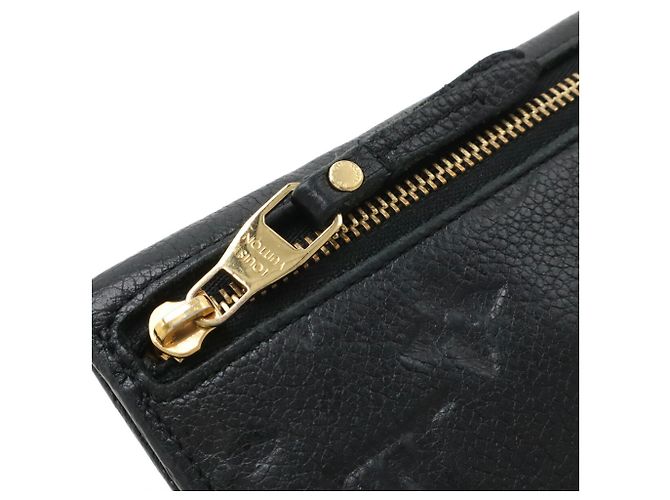 Monedero Monogram Empreinte Louis Vuitton Negro - vista 6