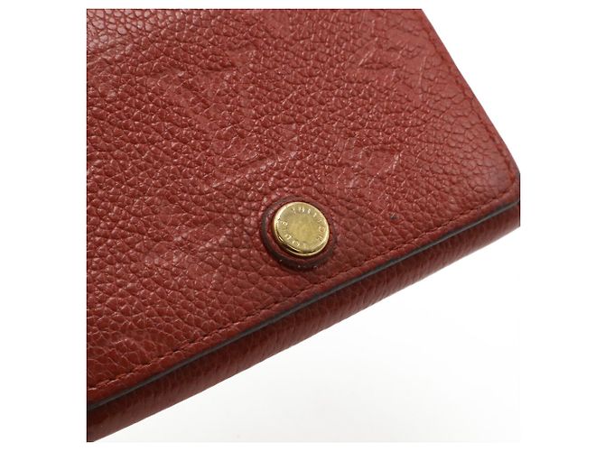 Tarjetero Louis Vuitton Monogram Empreinte Cerise Fucsia - vista 5