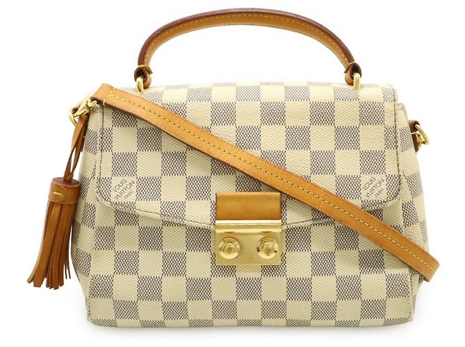 Bolsa Louis Vuitton Damier Azur Croisette Cru - vista 2
