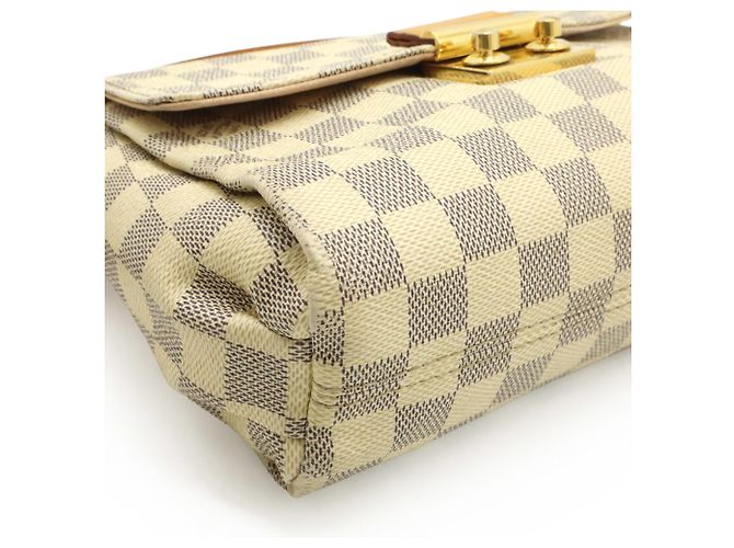 Bolsa Louis Vuitton Damier Azur Croisette Cru - vista 4