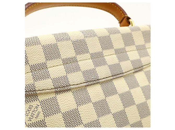 Bolsa Louis Vuitton Damier Azur Croisette Cru - vista 9
