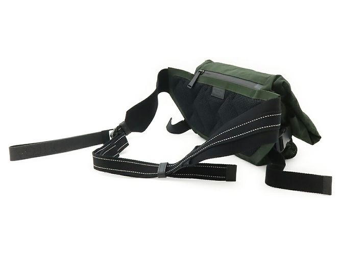 Borsa Body Bottega Veneta Nero Verde Cachi - vista 3