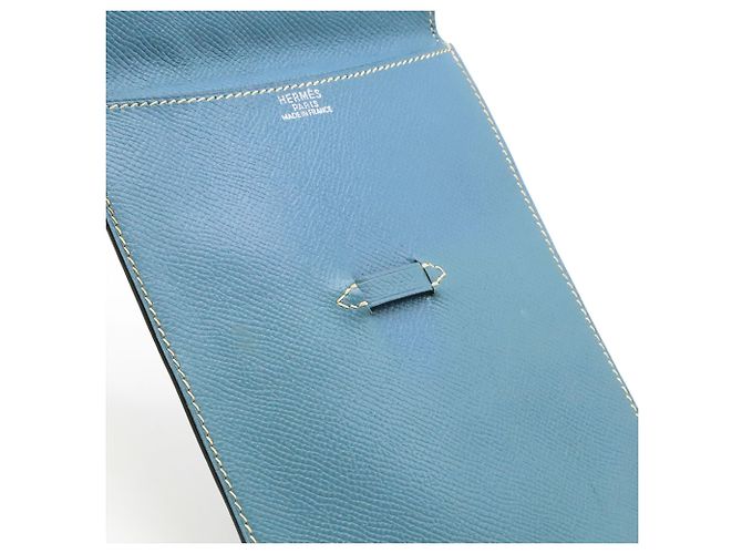 Hermès HERMES Amelie Shoulder Bag Pochette Hellblau - Ansicht 10