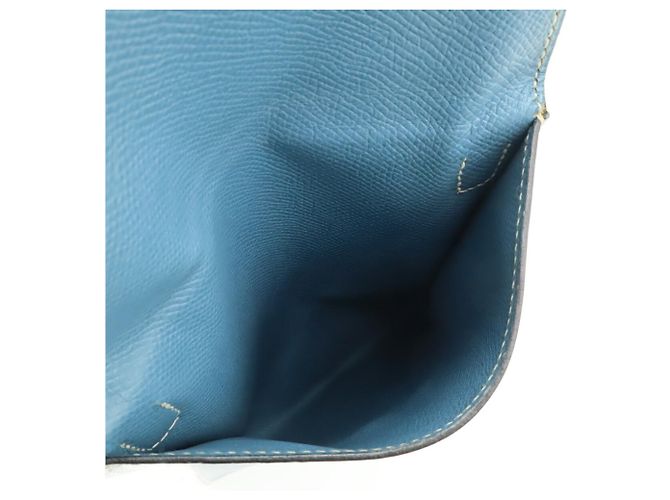 Hermès HERMES Amelie Shoulder Bag Pochette Hellblau - Ansicht 6