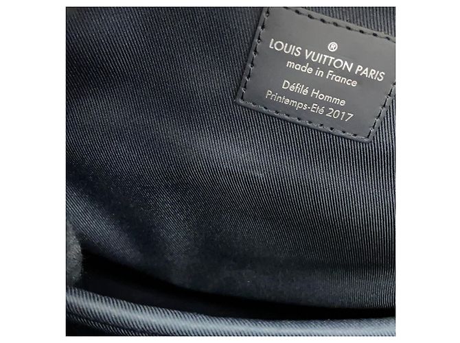 Borsa Louis Vuitton Monogram Savannah Steamer Nero - vista 11