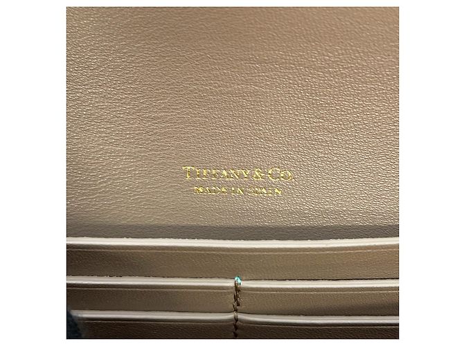 Borsa a tracolla in pelle bianca Tiffany & Co. Bianco - vista 15
