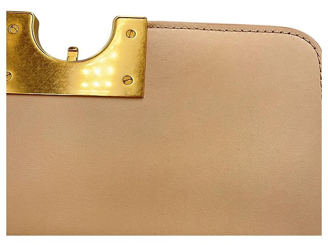 Mini borsa a tracolla The Classic in pelle Bottega Veneta Beige - vista 11