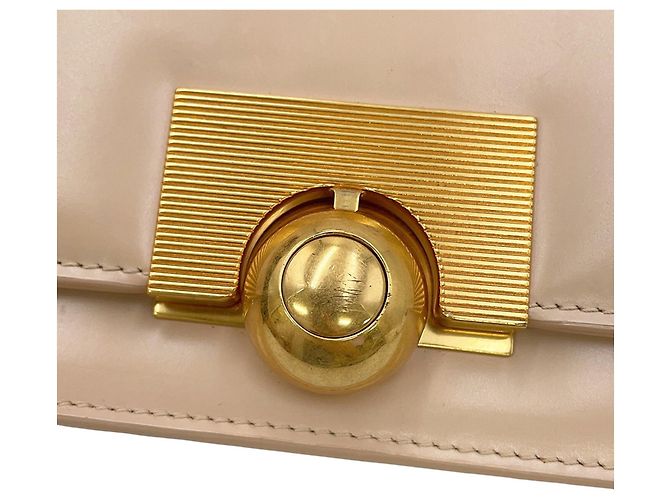 Mini borsa a tracolla The Classic in pelle Bottega Veneta Beige - vista 12