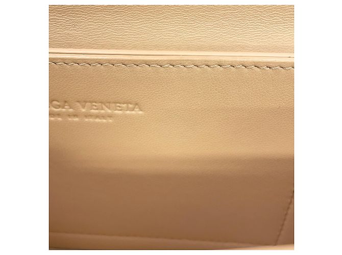 Mini borsa a tracolla The Classic in pelle Bottega Veneta Beige - vista 13
