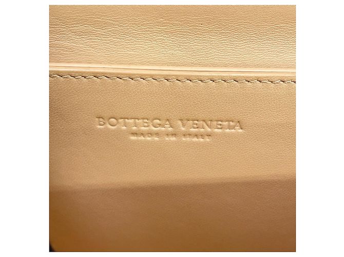 Mini borsa a tracolla The Classic in pelle Bottega Veneta Beige - vista 16