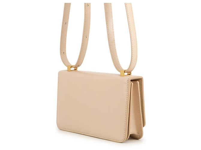 Mini borsa a tracolla The Classic in pelle Bottega Veneta Beige - vista 2