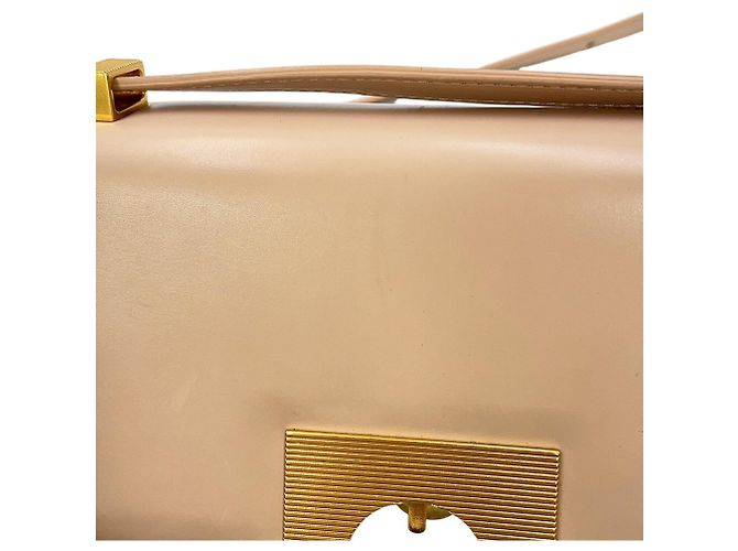 Mini borsa a tracolla The Classic in pelle Bottega Veneta Beige - vista 7