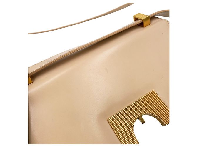 Mini borsa a tracolla The Classic in pelle Bottega Veneta Beige - vista 8