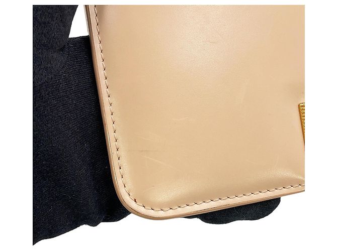 Mini borsa a tracolla The Classic in pelle Bottega Veneta Beige - vista 9