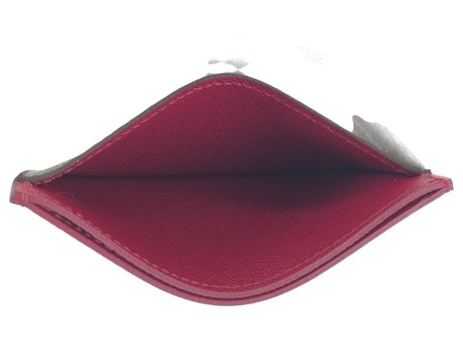 Tarjetero Monogram marrón y fucsia Louis Vuitton Castaño Monograma - vista 8