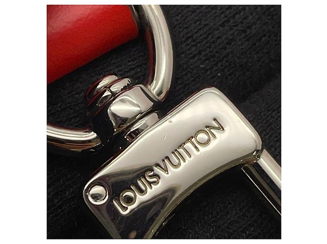 Borsa Louis Vuitton Epi Cléber PM Rosso Blu navy - vista 16