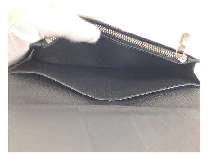 Brazza Louis Vuitton Damier Graphite Long Wallet Multiple colors Damier ebene - view 7