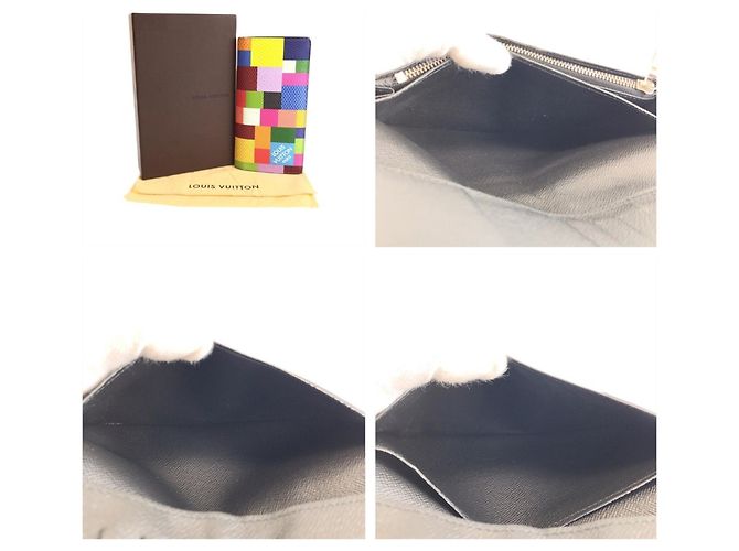 Brazza Louis Vuitton Damier Graphite Long Wallet Multiple colors Damier ebene - view 9