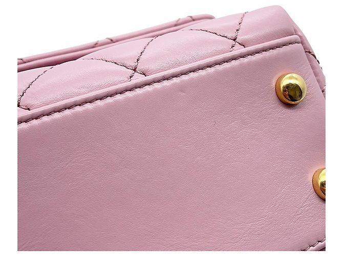 Chanel Coco Handle Handtasche Pink - Ansicht 10