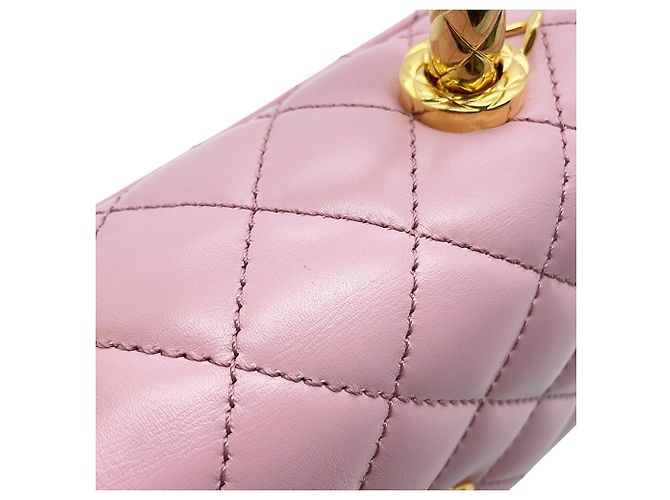 Chanel Coco Handle Handtasche Pink - Ansicht 11