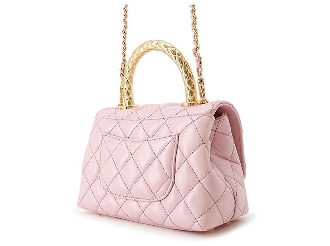 Chanel Coco Handle Handtasche Pink - Ansicht 2