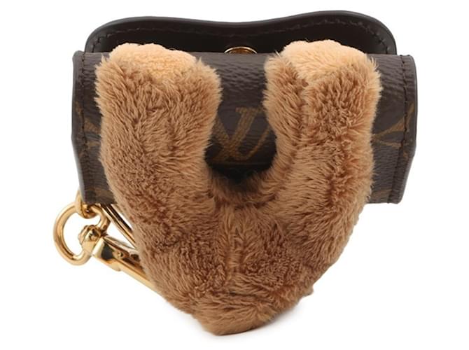 Charm Louis Vuitton Monogram Handbag Marrone - vista 4