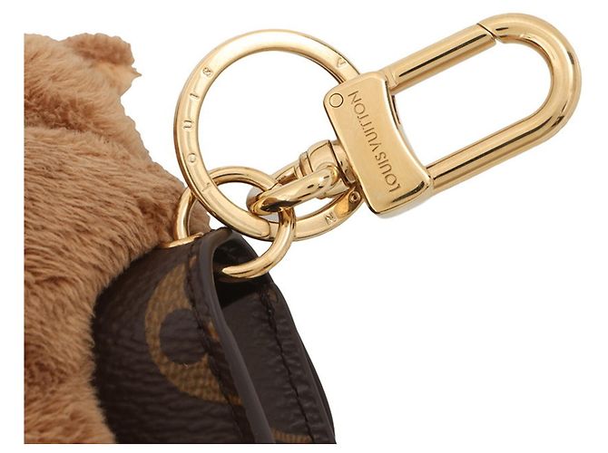 Charm Louis Vuitton Monogram Handbag Marrone - vista 5