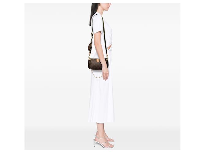Louis Vuitton Marrone Monogram Multi Pochette Accessoires - vista 7