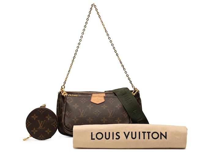 Louis Vuitton Marrone Monogram Multi Pochette Accessoires - vista 8