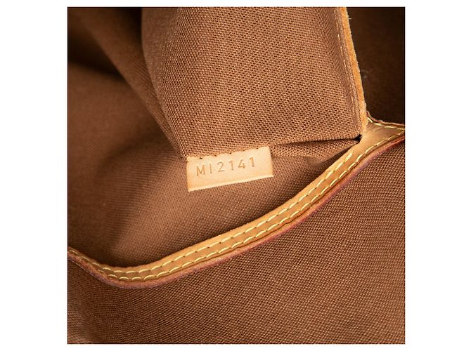 Louis Vuitton Marrone Monogram Palermo GM - vista 6