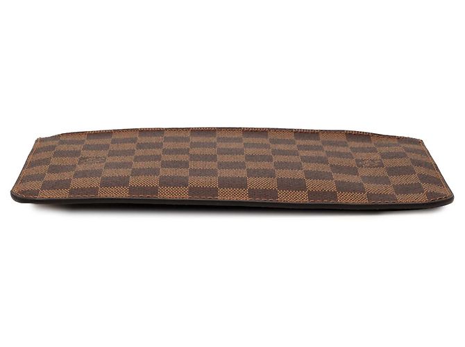 Pochette Louis Vuitton Damier Ebene Marrón Neverfull MM Castaño - vista 3