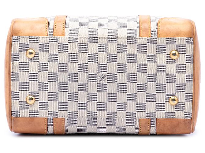 Louis Vuitton Bianco Damier Azur Berkeley - vista 3