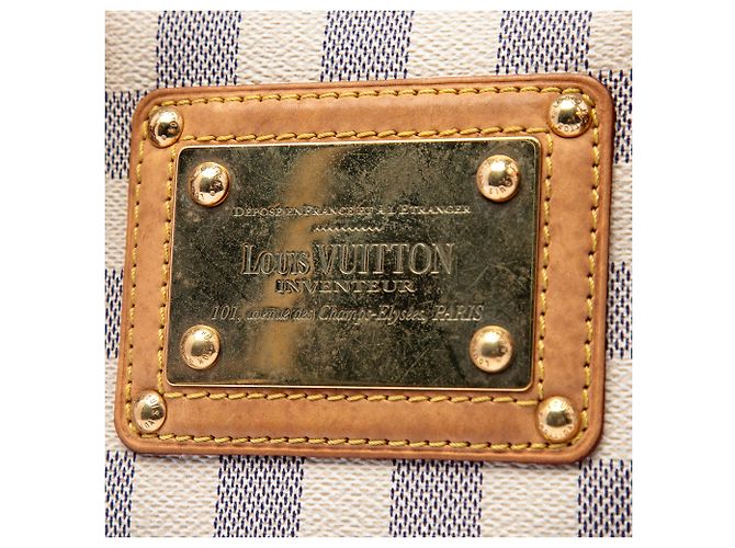 Louis Vuitton Bianco Damier Azur Berkeley - vista 5