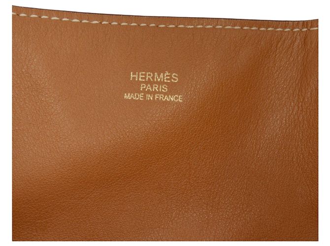 Hermès Marrone Swift e Veau Sikkim Double Sens 28 - vista 5