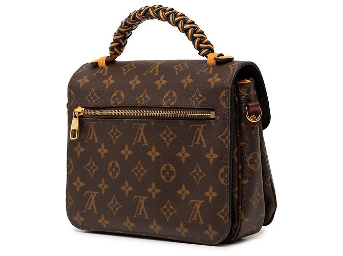 Pochette Metis Louis Vuitton Marrone Monogramma Intrecciato - vista 2