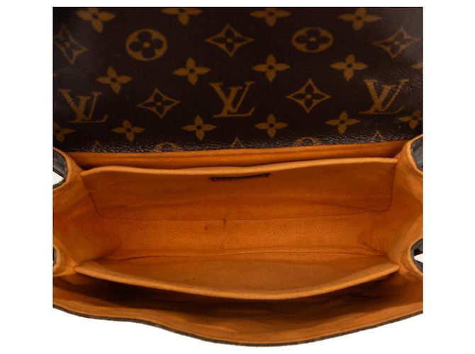 Pochette Metis Louis Vuitton Marrone Monogramma Intrecciato - vista 4
