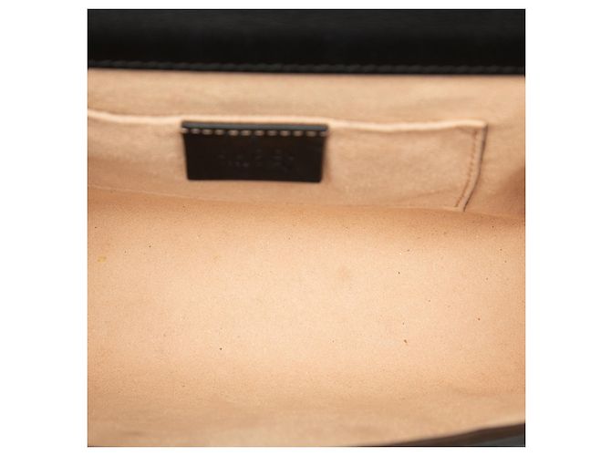 Gucci Beige Small GG Supreme Bee Padlock Crossbody - vista 4