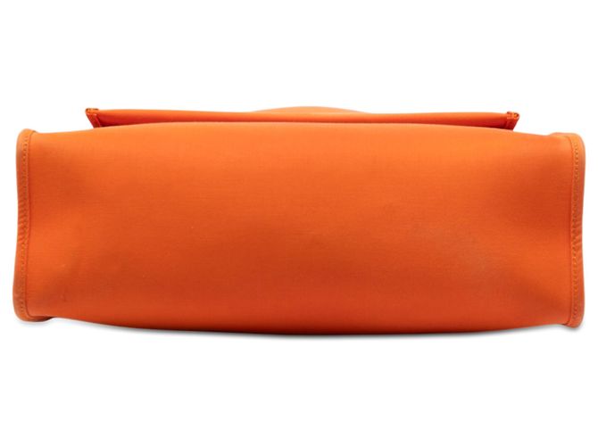 Hermès Orange Toile Herbag Zip 31 - vista 3