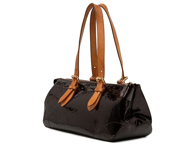 Louis Vuitton Purple Monogram Vernis Rosewood Avenue Porpora - vista 2