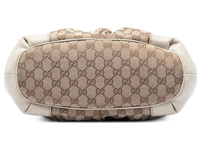 Borsa Sukey in tela GG beige Gucci - vista 3