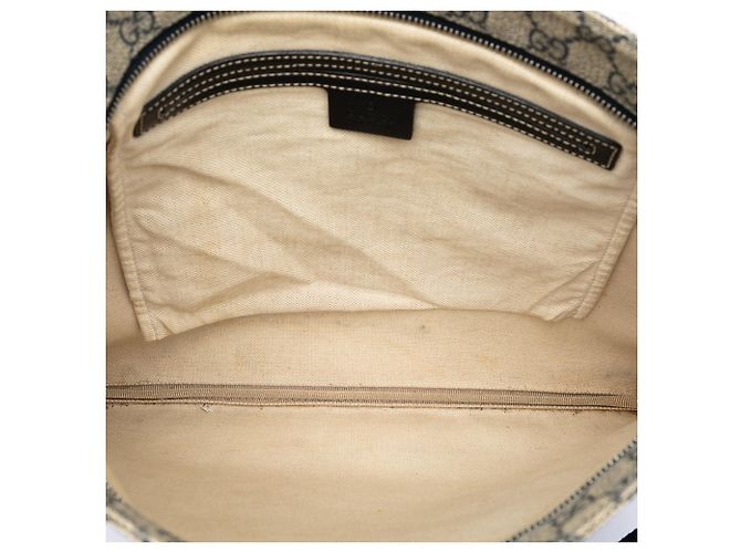 Gucci Beige GG Supreme Crossbody - vista 4