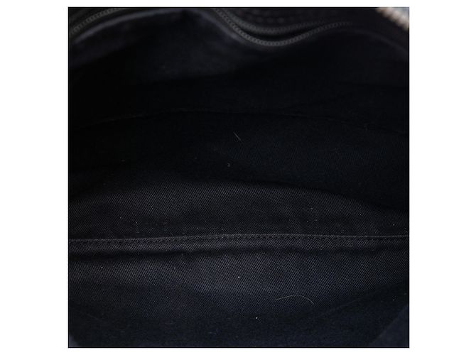 LOEWE Borsa a tracolla Anagram in nylon nero - vista 4