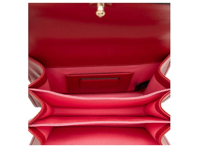 Bulgari Borsa a mano Serpenti Forever in pelle di vitello rossa piccola Bvlgari Rosso - vista 4