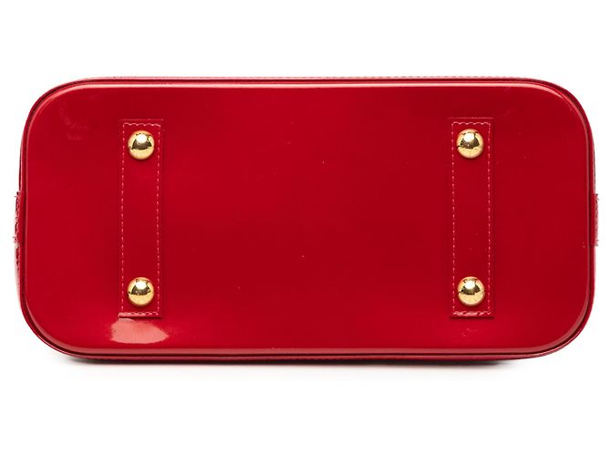 Louis Vuitton Alma PM Monogram Vernis rosso - vista 3