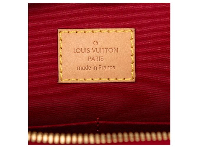 Louis Vuitton Alma PM Monogram Vernis rosso - vista 5