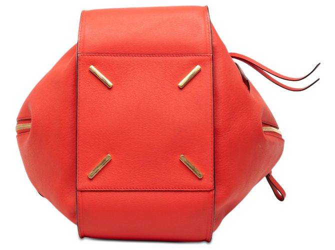 Bolso Hammock LOEWE en piel de becerro rojo Small Roja - vista 3