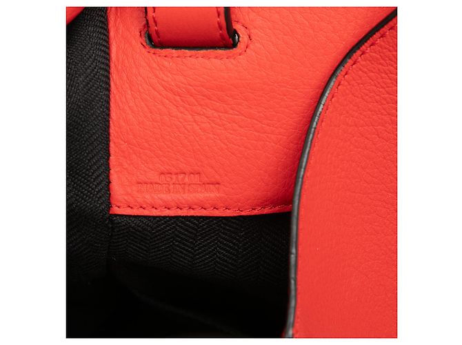 Bolso Hammock LOEWE en piel de becerro rojo Small Roja - vista 6