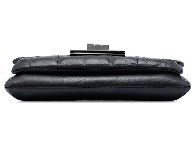 Chanel Black Chocolate Bar Calfskin Reissue 2.55 Flap Nero - vista 3