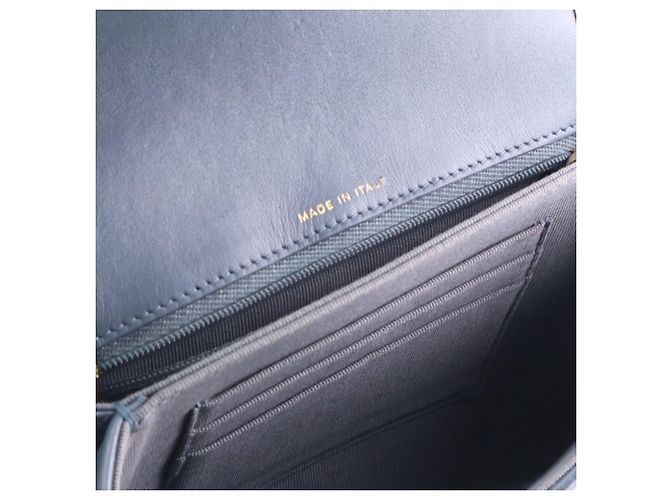 Chanel Blue Medium Quilted Calfskin 19 Flap Blu scuro - vista 8