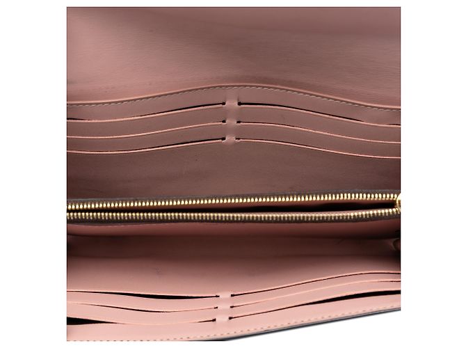 Louis Vuitton Portafoglio con Catena Croisette Damier Ebene marrone - vista 4